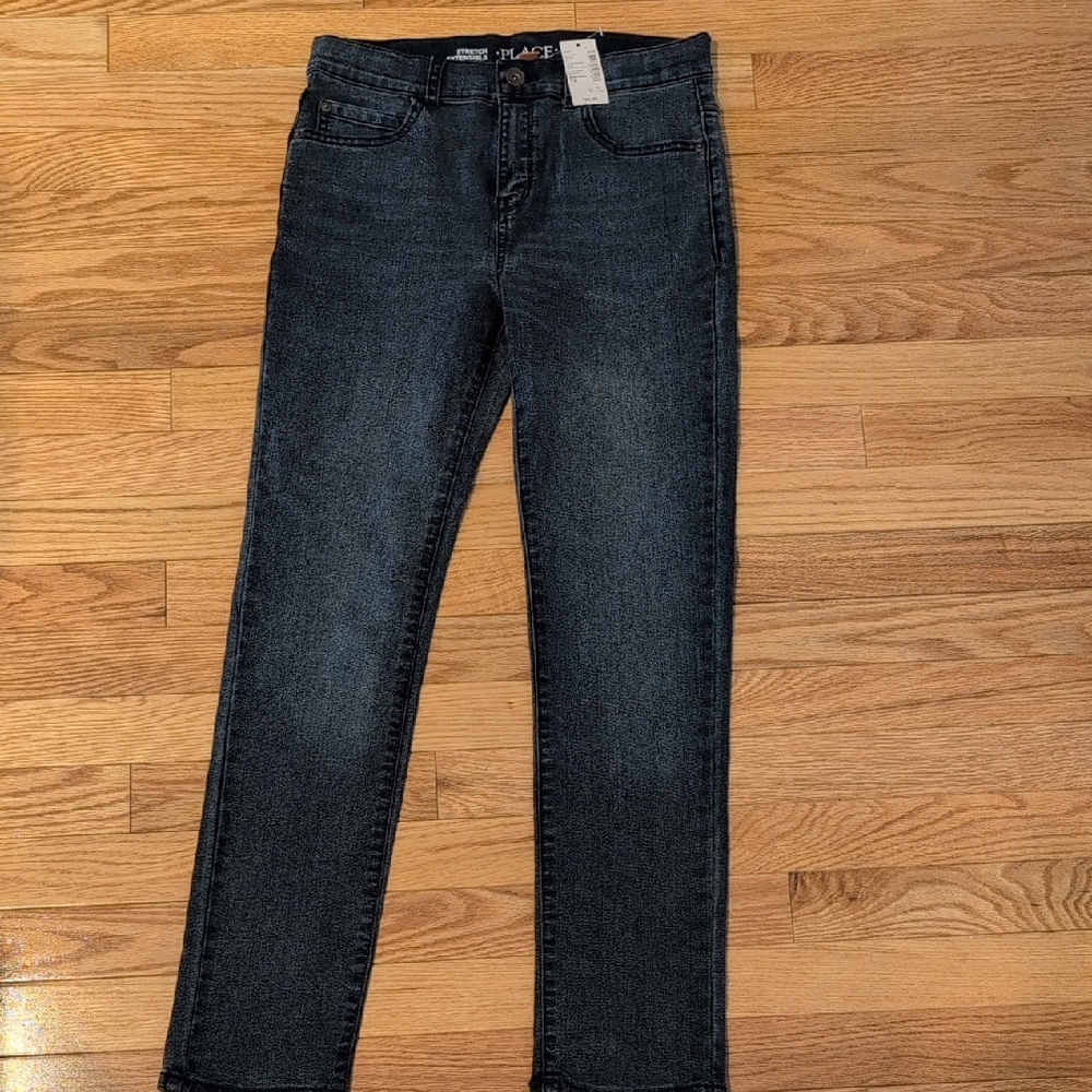 New With Tags The Children's Place Boys 12 Skinny Stretch Jeans